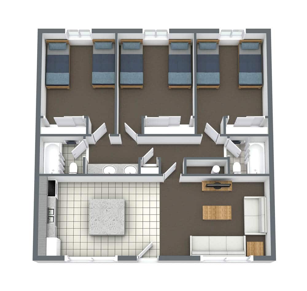 floor plan apartment layout