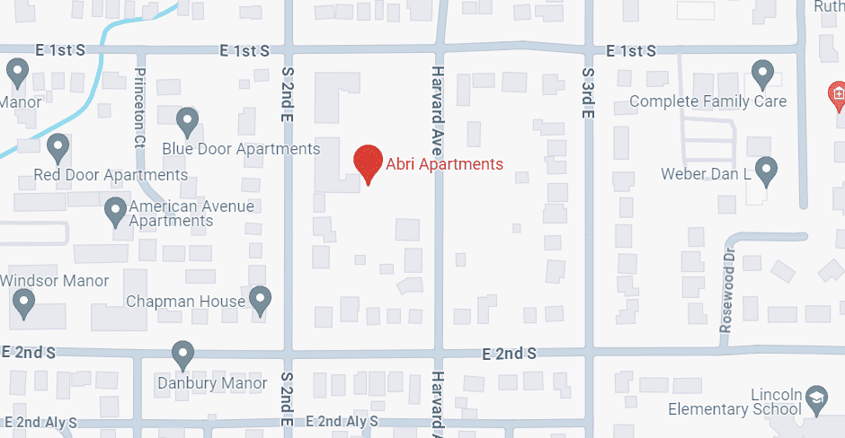 Map of abri apartments